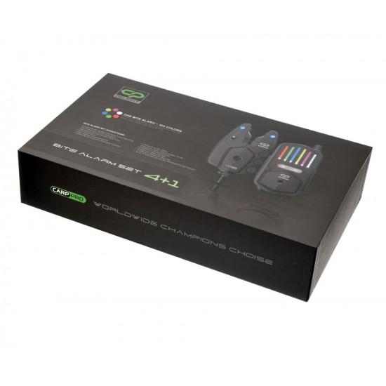 Carp Pro Delight Bite Alarm 4+1 и 3+1 |Сигнализатори за риболов с приемник