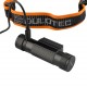 Мощен челник Dulotec H4 Pro V2.0 + батерия 3400 mAh, с бяла и синя светлина