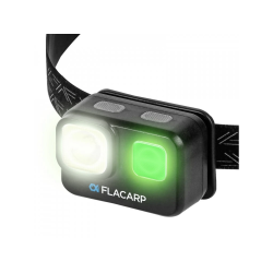 Powerful HL2000 headlamp with green light and long lighting mode риболовен USB челник 200 лумена