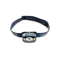 Powerful rechargeable headlamp HL1200C, white+red LED, Li-Pol 1200mAh, USB-C риболовен челник