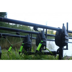 Регулируем клипс за въдици Fox Black Label Adjustable Rod Clip