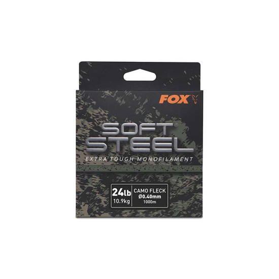 Монофилно влакно Fox Soft Steel Fleck Camo Mono - Корда - 1000м