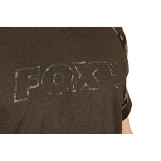 Тениска Fox Khaki/Camo Outline T-Shirt