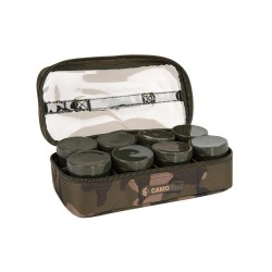 Органайзер за подхранки Fox Camolite 12 Pot Hookbait Case