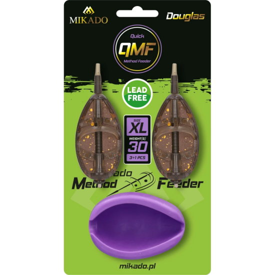 Метод хранилка  Mikado Method Feeder Q.M.F Shot Set 30/40/50/60гр