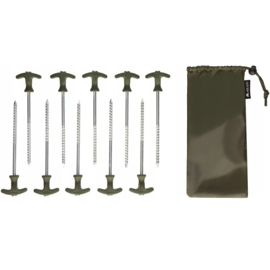 Колчета за палатка MIKADO BIVVY PEGS 20 см / 10 броя