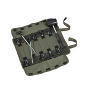 Колчета за Палатка + Гумен Чук Mivardi Bivvi peg set + hammer 