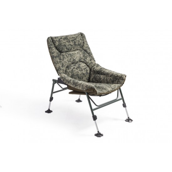 Mivardi Sofa Chair CamoCODE шаранджийски стол с регулируема облегалка