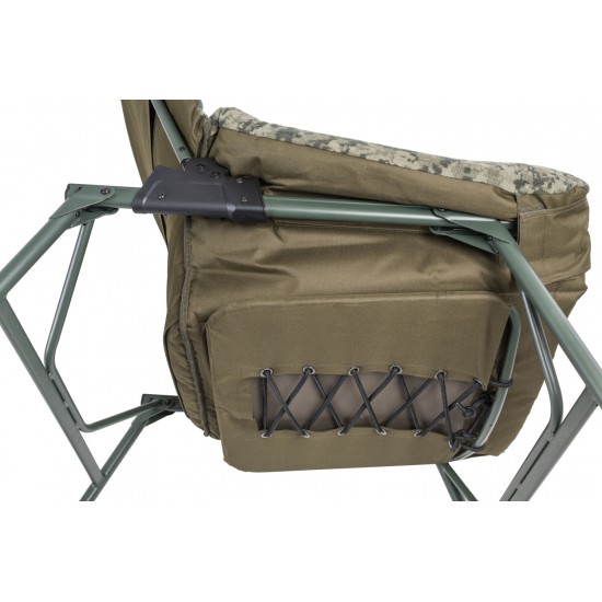 Mivardi Sofa Chair CamoCODE шаранджийски стол с регулируема облегалка