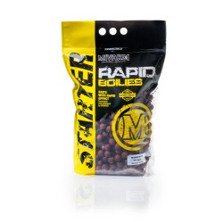 3.5kg Mivardi Rapid Boilies Starter - Hot Spice люти протеинови топчета за хранене 20мм