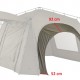 Ръкави за свързване на палатка Mivardi Shelter Base Camp XL - Bivvy Connection Kit (2 pcs.)