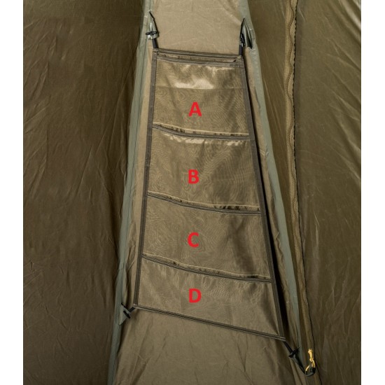 Комплект органайзери за ъглите Mivardi Shelter Base Camp - wall organizer set (4 pcs)
