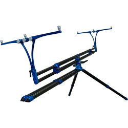 Шаранджийска стойка Meccanica Vadese NICK REVOLUTION Black & Blue - 3 или 4 въдици - Черно и Синьо