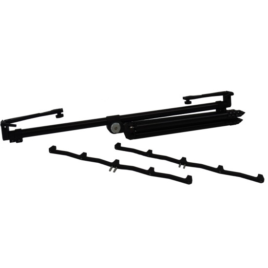 Шаранджийска стойка Meccanica Vadese Wave Rod Pod - черен 3 или 4 въдици