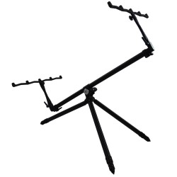 Шаранджийска стойка Meccanica Vadese Wave Rod Pod - черен 3 или 4 въдици