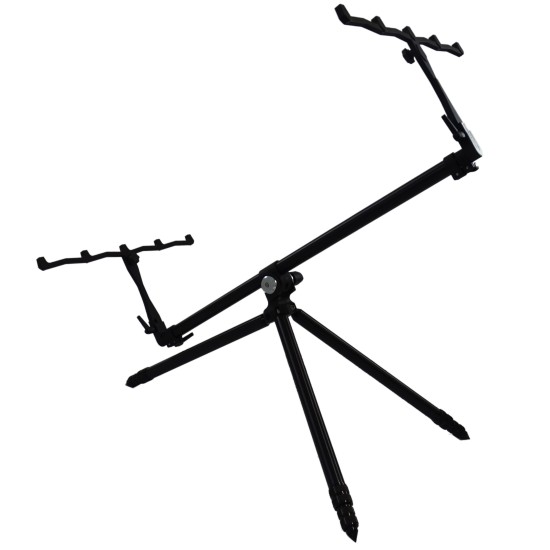 Шаранджийска стойка Meccanica Vadese Wave Rod Pod - черен 3 или 4 въдици
