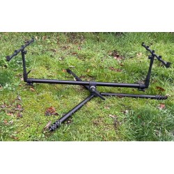 Шаранджийска стойка Meccanica Vadese Wave Rod Pod - черен 3 или 4 въдици