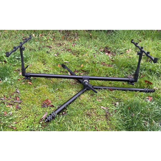 Шаранджийска стойка Meccanica Vadese Wave Rod Pod - черен 3 или 4 въдици