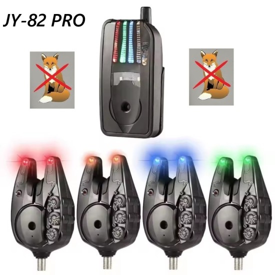 Сигнализатори за Риболов Jy-82 PRO 4+1  Като Fox RX+