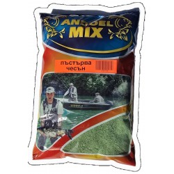 ЗАХРАНКА ЗА ПЪСТЪРВА ЧЕСЪН - ЗЕЛЕНА ANDOEL MIX 0.800кг.