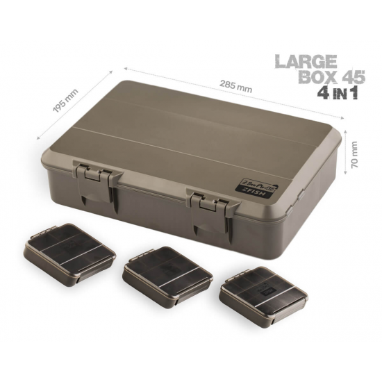 ZFISH Tackle Box Z-Box PRO 45 (4in1)