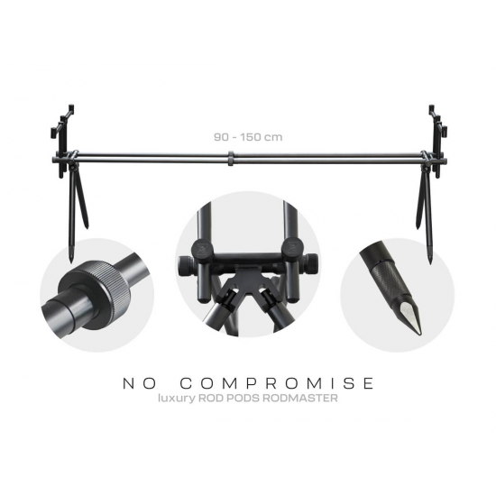 ZFISH Rod Pod RodMaster 4 rods изцяло алуминиева стойка за 4 въдици