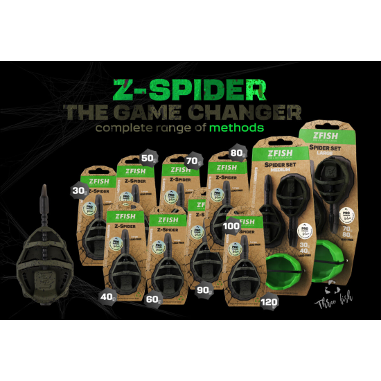 ZFISH Method Feeder Spider Medium  - Средна Форма - Преса