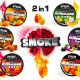 ZFISH Smoke Hurricane Wafters 2in1 8-10mm пушещи балансирани дъмбели 6 вида