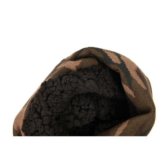 Камуфлажна зимна шапка Fox Sherpa Tec Beanie – Camo