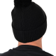 Черна зимна шапка Fox HD Bobble – Black