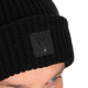 Черна зимна шапка Fox HD Bobble – Black