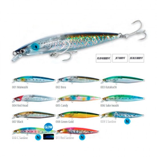 Воблер SHIMANO LURES EXSENCE STRONG ASS AR-C 125F FLASH BOOST 125MM 25G